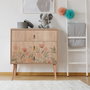 Hanah Home City Trio Tulip Mesita de Noche Roble Sonoma 80x89x40 cm Tablero de Partículas Melamina